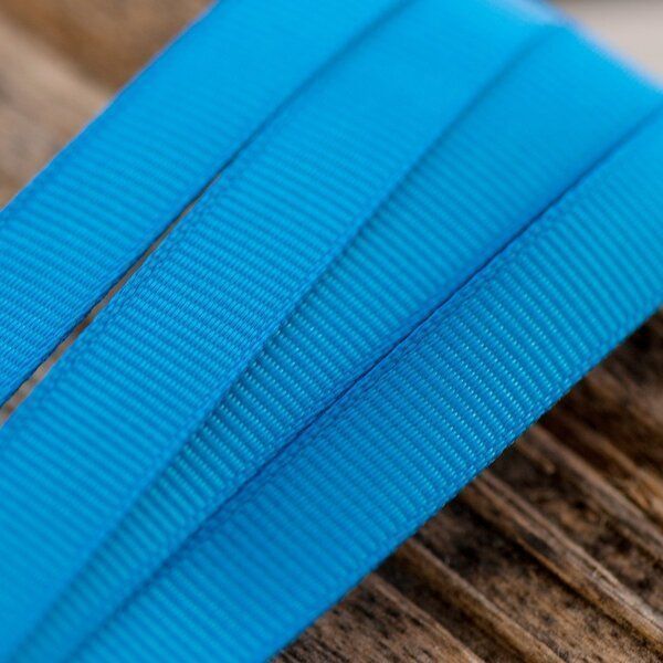 лента репсовая, цвет синий, ширина 10 мм ленты