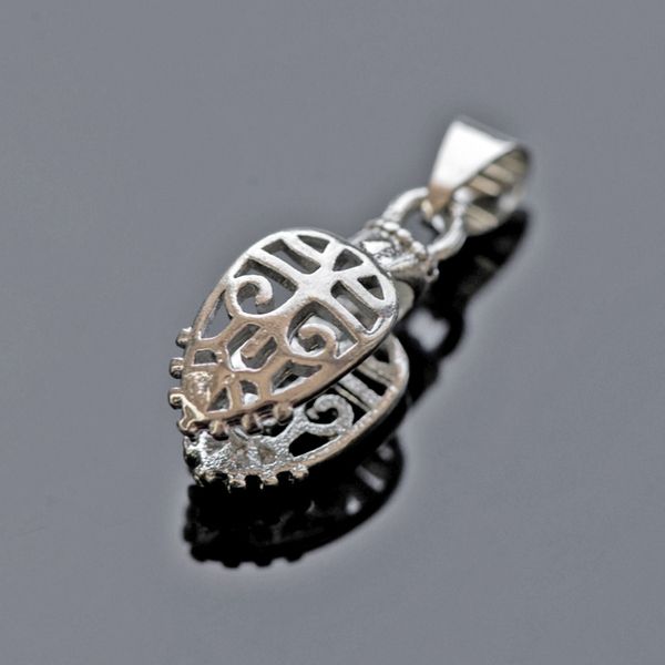 бейл "инди", цвет платина, 19х8х1 мм