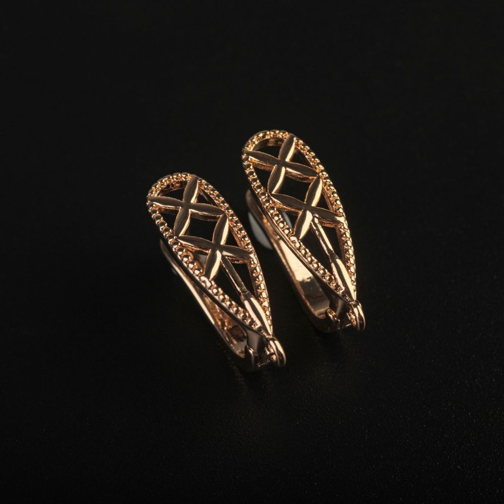 швензы "флай", позолота, 21.5x12x7 мм 