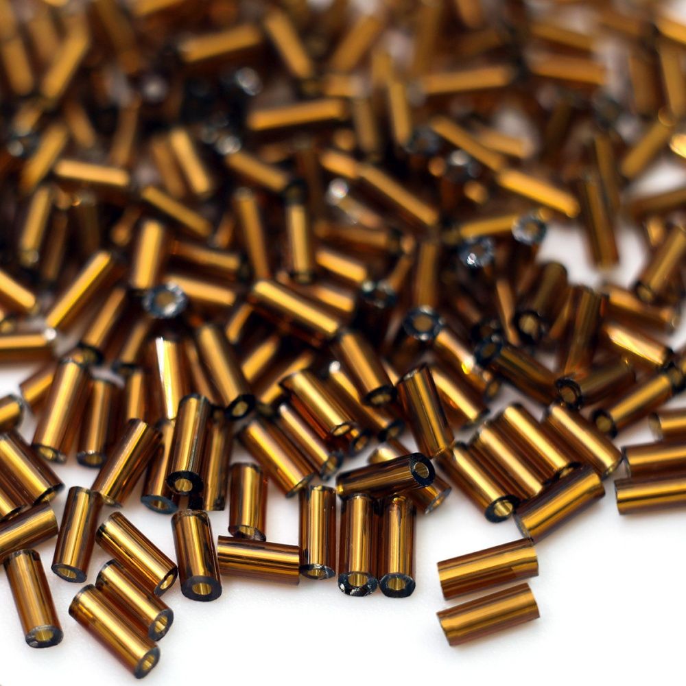 бисер "радуга", стеклярус, цвет белый/сербряный (уп 20 г)