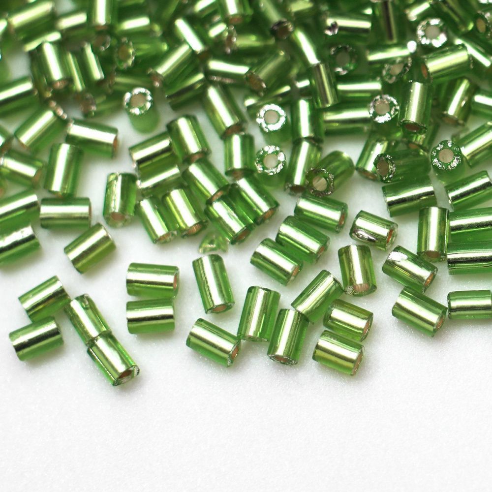 бисер "радуга", цвет светло-зеленый, 1"rb (уп 7 г)