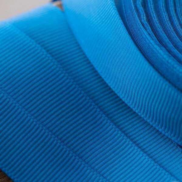 лента репсовая, цвет синий, ширина 20 мм  ленты