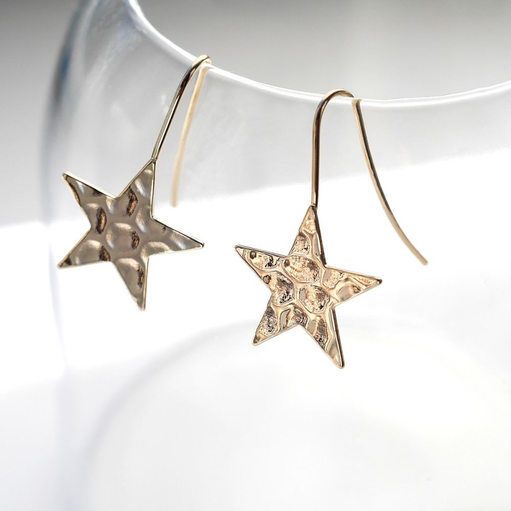 швензы "этуаль", позолота, 31.5x20х1 мм