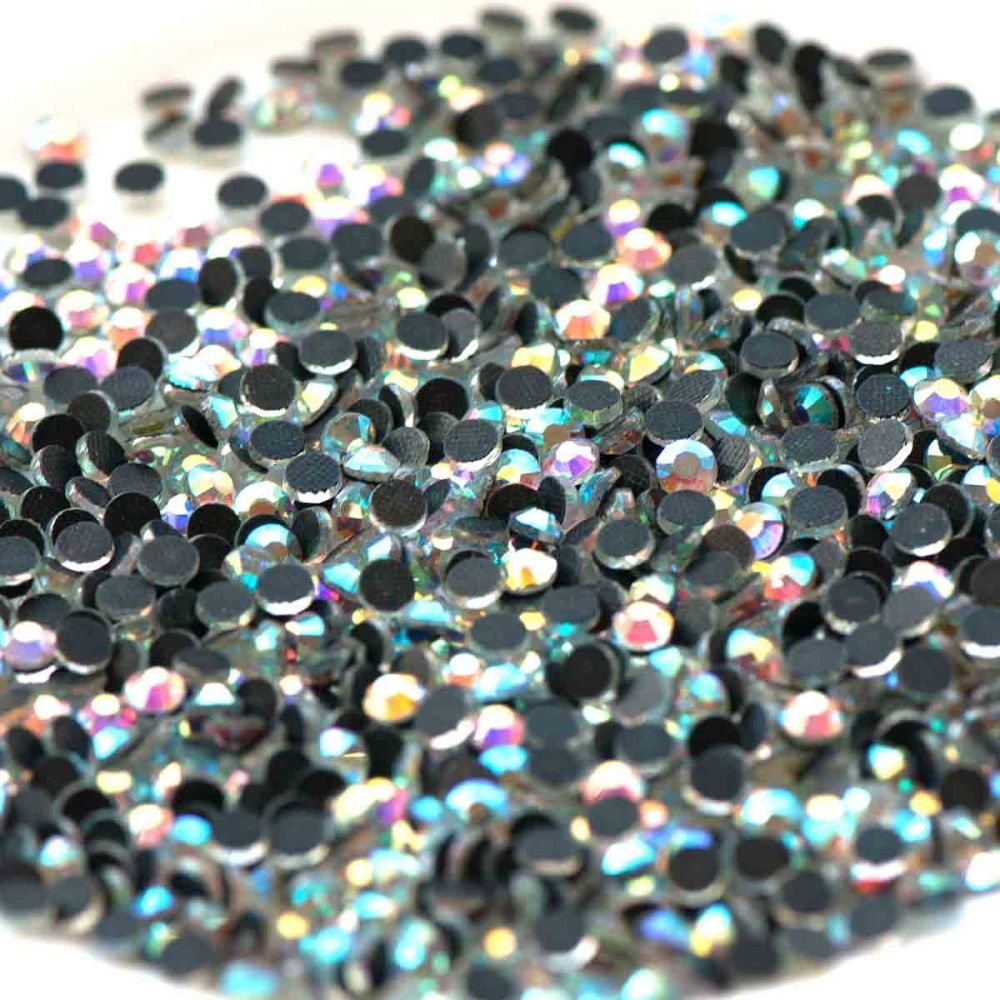 стразы термоклеевые горячей фиксации dmc, cristal ав, ss16