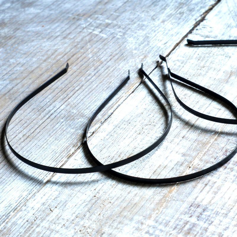 основа для ободка, цвет черный, 5х1 мм