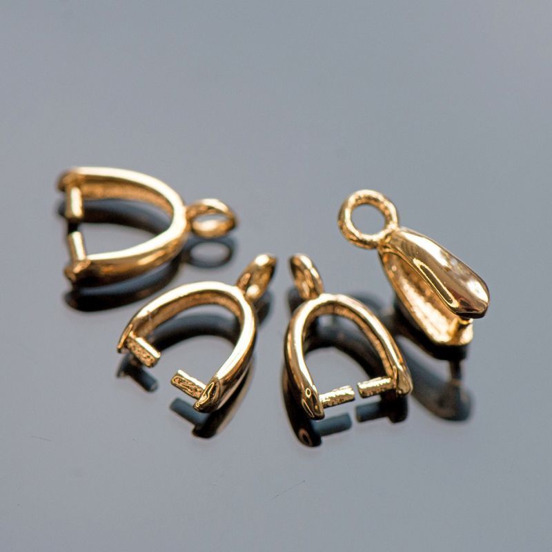 бейл, позолота, 11x8x3 мм