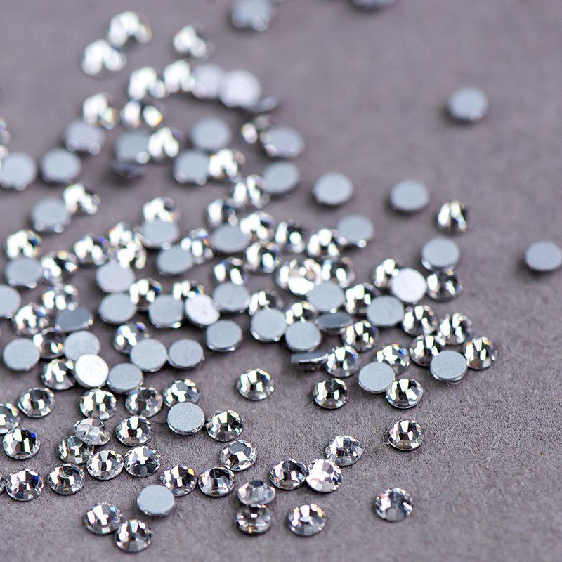 стразы клеевые холодной фиксации dmc, cristal, ss10 (уп. 144 +/- 20 шт)