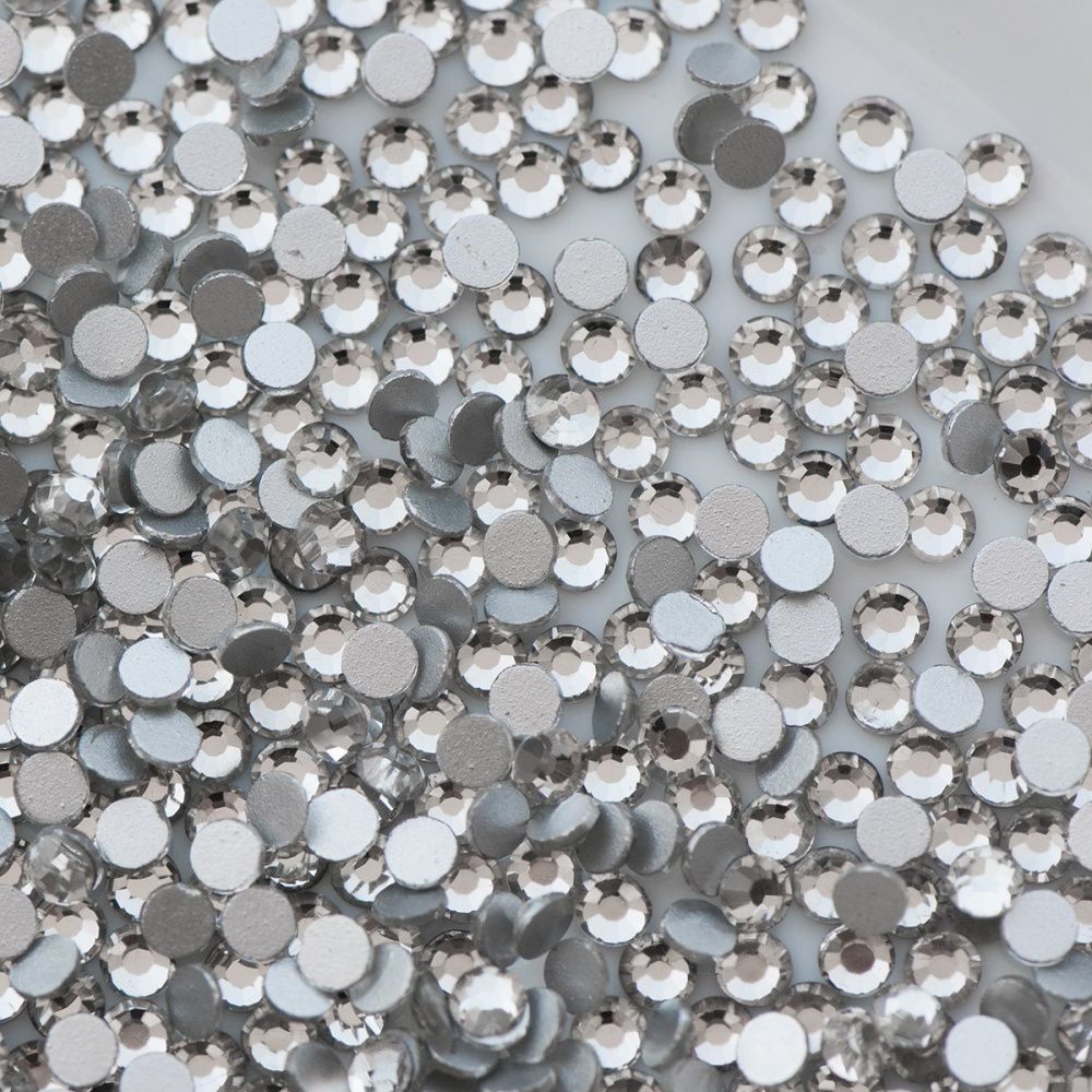 стразы клеевые холодной фиксации dmc, cristal, ss10 (уп. 144 +/- 20 шт)