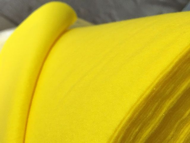 фетр rn-12 желтый, 1 мм, погонный метр шир. 1.1 м