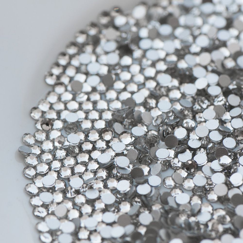 стразы клеевые холодной фиксации dmc, cristal, ss10 (уп. 144 +/- 20 шт)