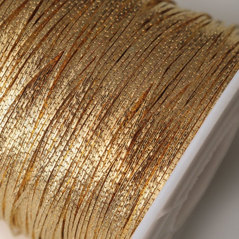 цепочка "кардан", цвет золото, звено 0.9x0.6 мм