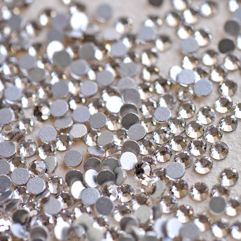 стразы клеевые холодной фиксации dmc, cristal, ss10 (уп. 144 +/- 20 шт)