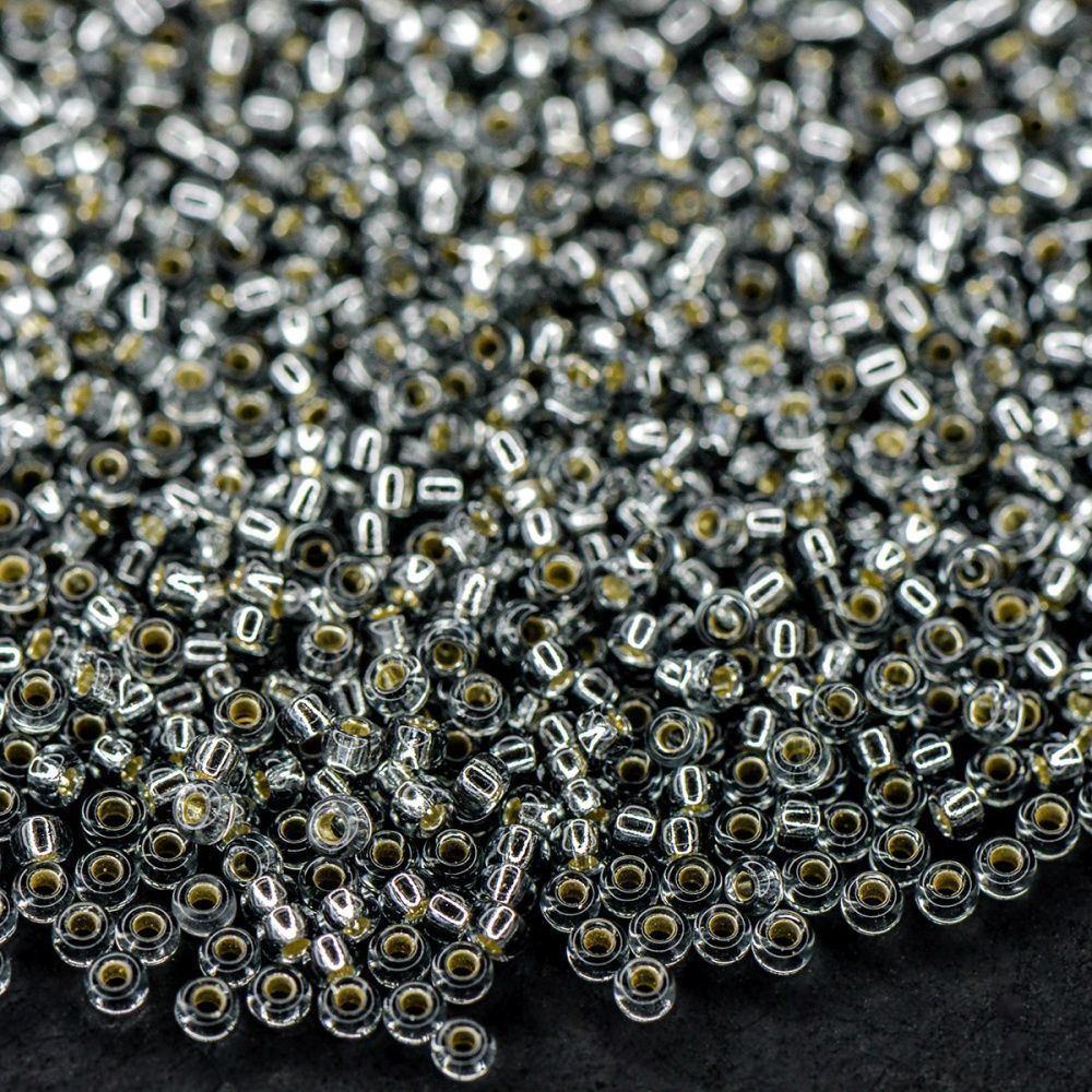 Бисер MIYUKI бисер японский miyuki round rocailles 15/0 21l (уп 5 г)