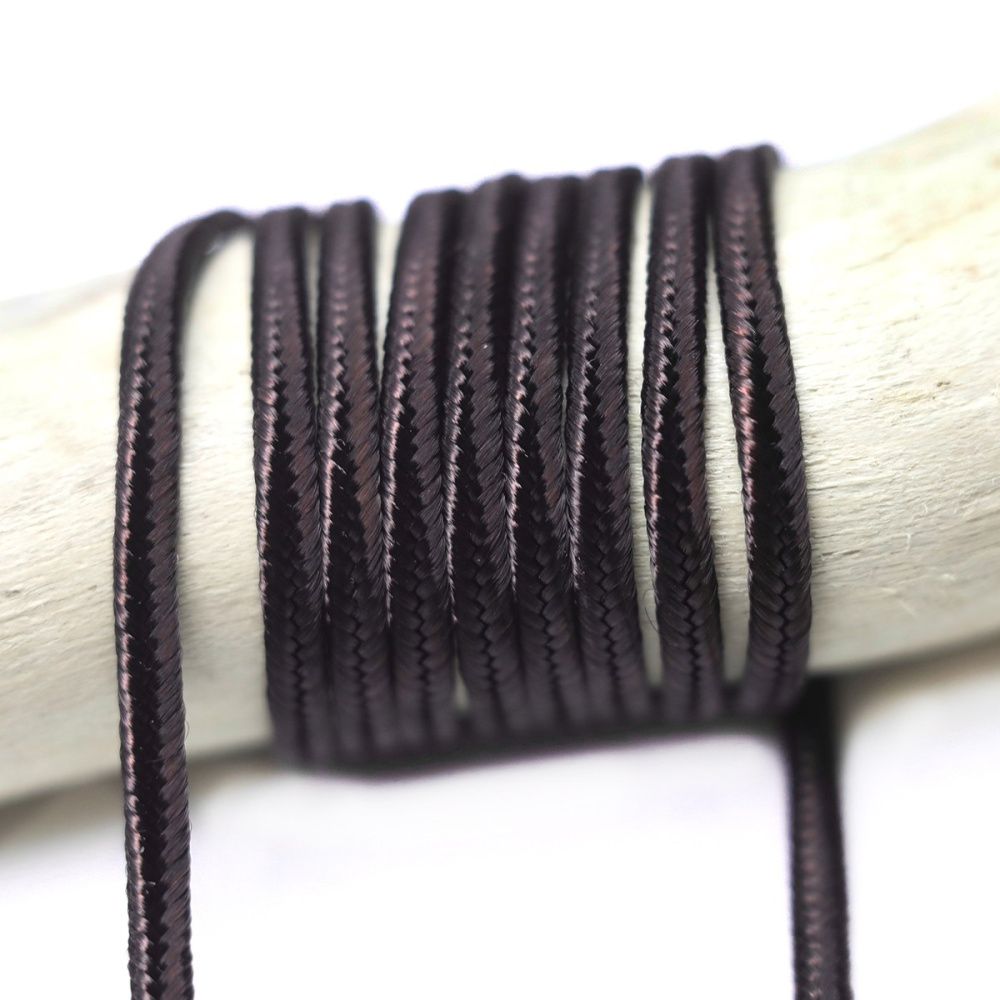 сутаж, цвет темно-коричневый, 2 мм