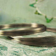 Проволока стальная для ожерелья, с памятью, цвет платина, 11.5х0.6 мм