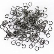 Колечко соединительное 6, 304 Stainless Steel, цвет стальной, 6 мм (уп ок.150 шт)