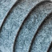 Фетр 892 серый меланж, 1.2 мм, погонный метр шир. 1.1 м