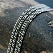 Цепочка "Кросс 304", цвет стальной, звено 3x2x0.6 мм