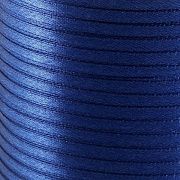 Лента, атлас, цвет синий прусский, ширина 3 мм