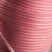 Лента, бархат, цвет розовый, ширина 3 мм