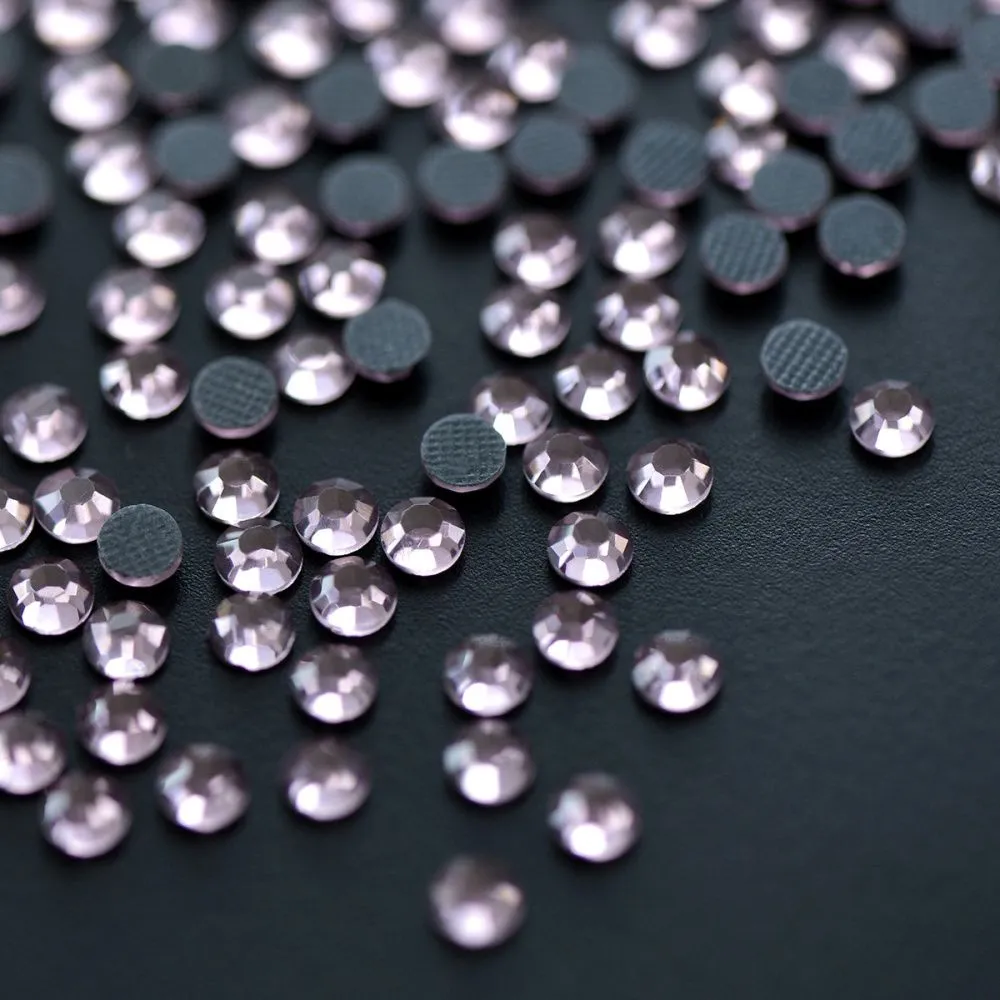 стразы термоклеевые горячей фиксации dmc, аметист светлый, ss16