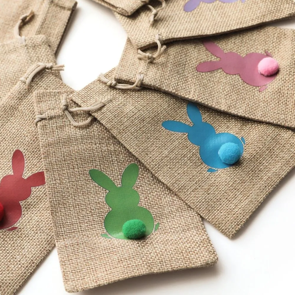 мешочек холщовый с принтом, цветовой микс, 150х100 мм