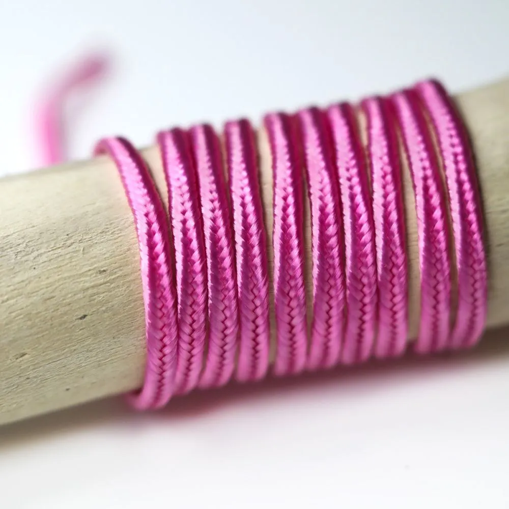 сутаж, цвет розовый яркий, 2 мм