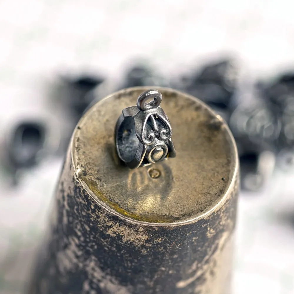 бейл "бута", цвет черный, 13.5х8х8.5 мм