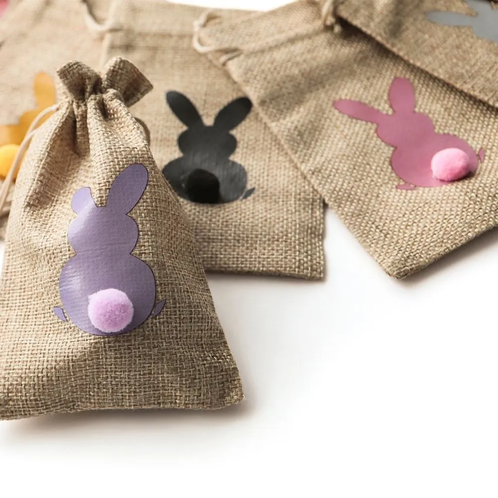 мешочек холщовый с принтом, цветовой микс, 150х100 мм