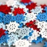 Подвеска деревянная "Штурвал", цветовой микс, 25x25x2 мм