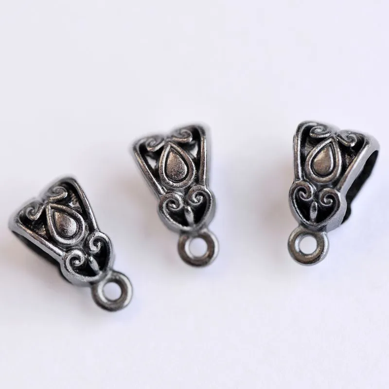 бейл "бута", цвет черный, 13.5х8х8.5 мм