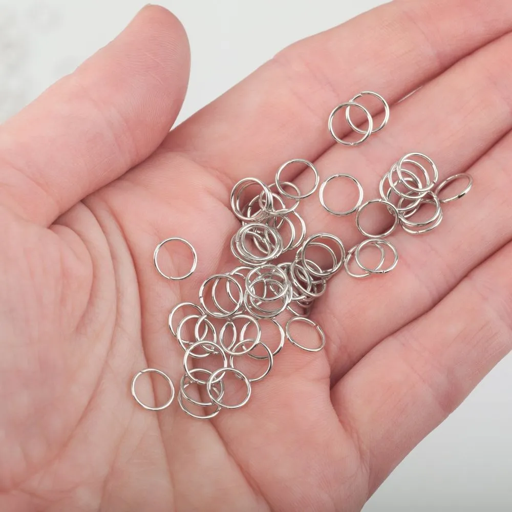 колечко соединительное 7, цвет платина, 7х0,7 мм