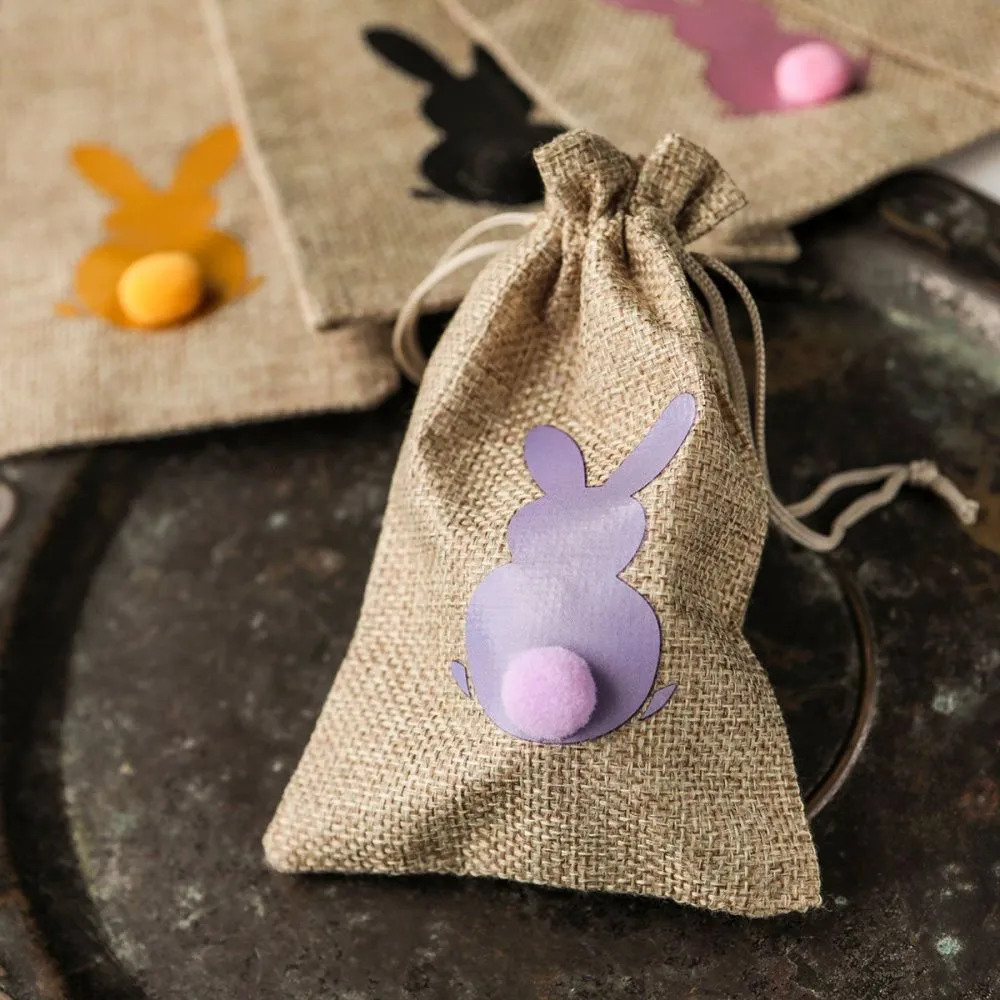 мешочек холщовый с принтом, цветовой микс, 150х100 мм