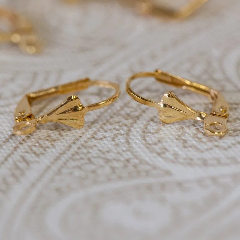 швензы "барбара", цвет золото, 5.6x16.7x10.2 мм