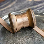 Лента, атлас, цвет какао, ширина 10 мм