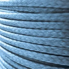 шнур вощеный, цвет голубой, 1 мм