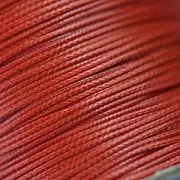 Шнур вощеный, цвет красный, 0.5-0.8 мм