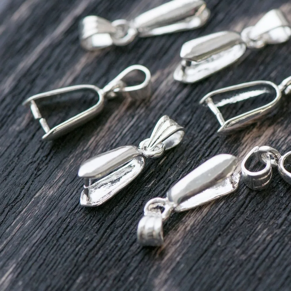 бейл, цвет серебро, 25х9 мм