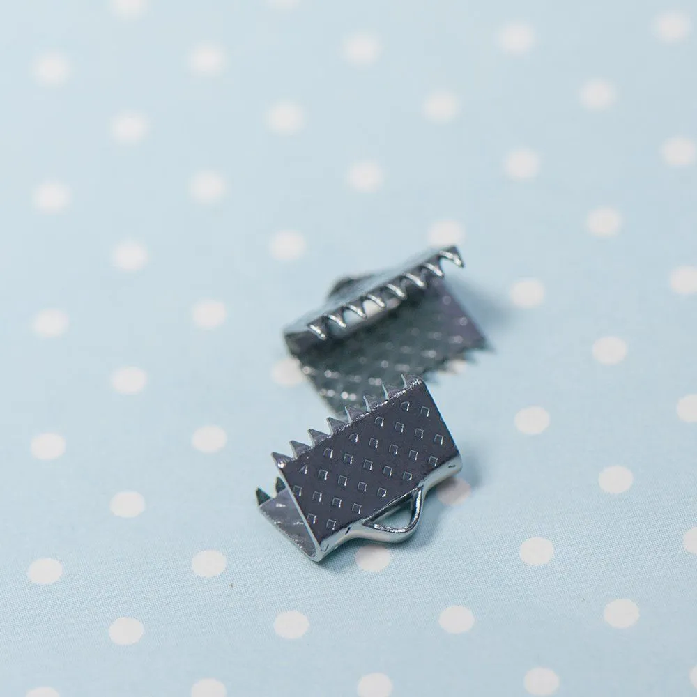 зажим для ленты, цвет черный, 10x7 мм