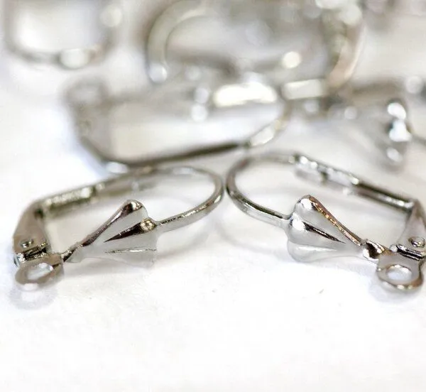 швензы "барбара", цвет платина, 5.6x16.7x10.2 мм