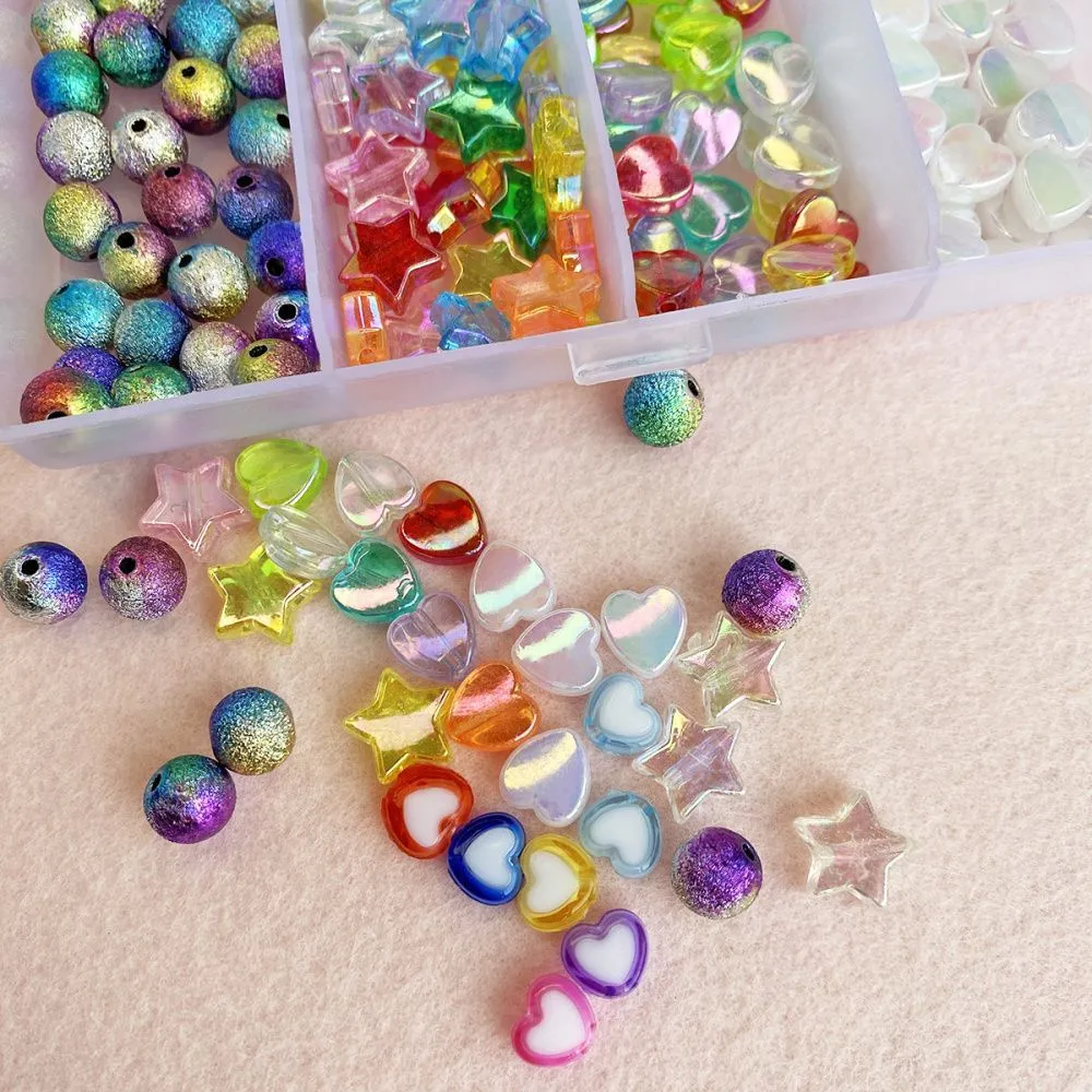 набор бусин в органайзере "роузи"