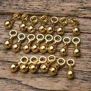 Наконечник для цепочки, цвет золото, 7х2.5 мм (уп 30 +/-2 шт)