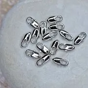 Замочек-лобстер прямоугольный, цвет платина, 12x4.5 мм