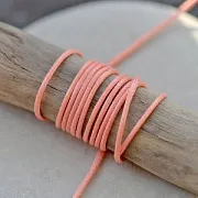 Шнур вощеный, цвет розовый лосось, 1 мм