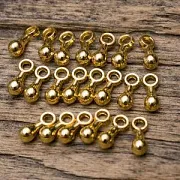 Наконечник для цепочки, цвет золото, 7х2.5 мм (уп 30 +/-2 шт)