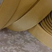 Лента репсовая, цвет горчичный, ширина 20 мм